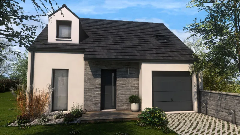 Maison neuve à Le Hézo