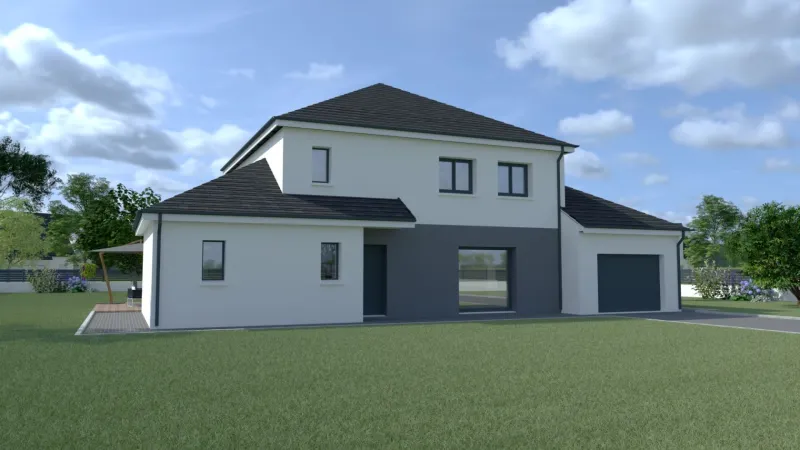 IVolution 190 (GA), modèle de maison Maisons Françaises Grand Paris