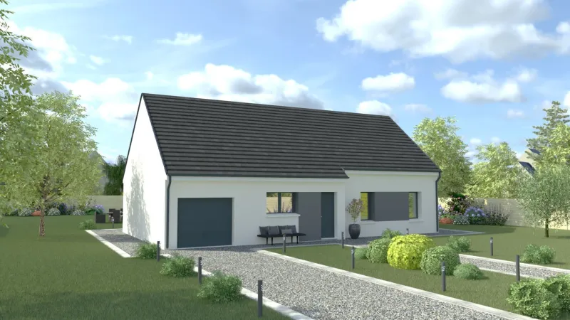 Maison neuve à Combleux