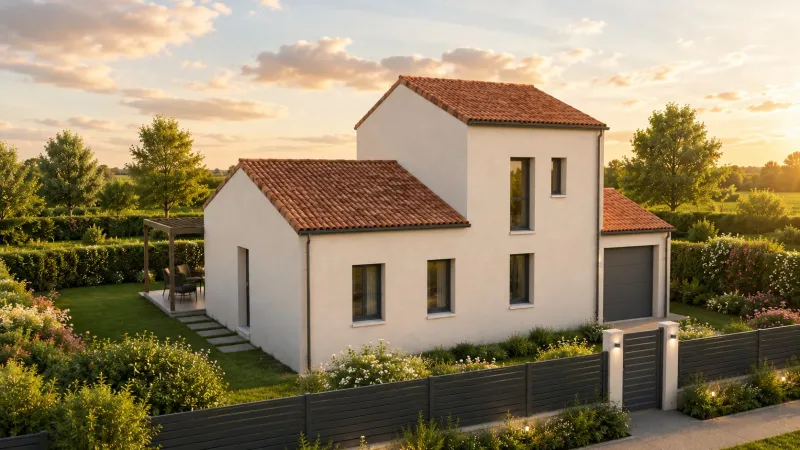 Maison neuve à Chapelle-Viviers