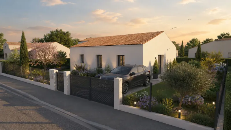 Maison neuve à Jaunay-Marigny