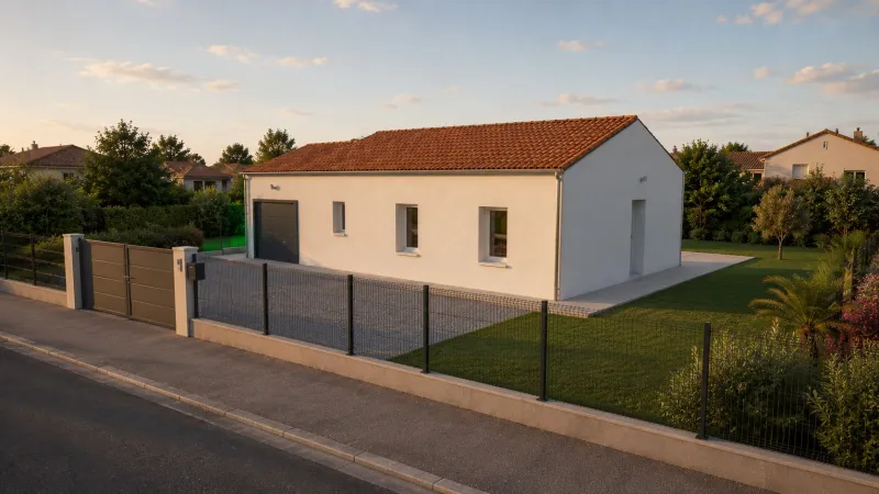 Maison neuve à Saint-Benoît