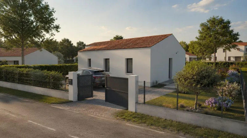 Maison neuve à Chapelle-Viviers