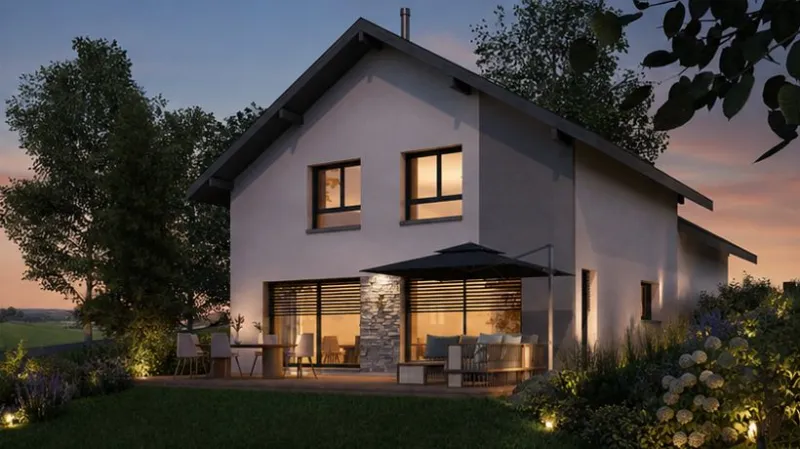 Maison neuve à Saint-Martin-Bellevue