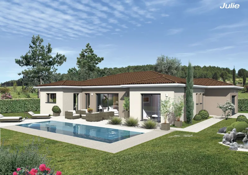 Maison neuve à Saint-Georges-d'Espéranche