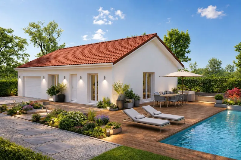Maison neuve à Lumbin
