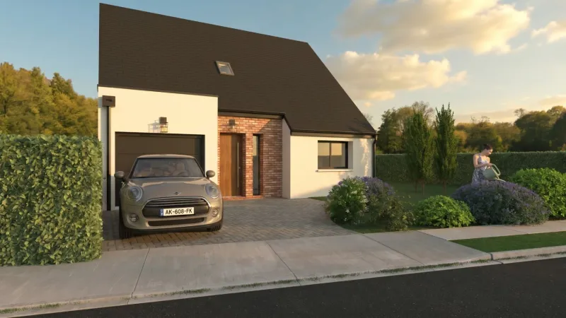 Maison neuve à Fay-aux-Loges