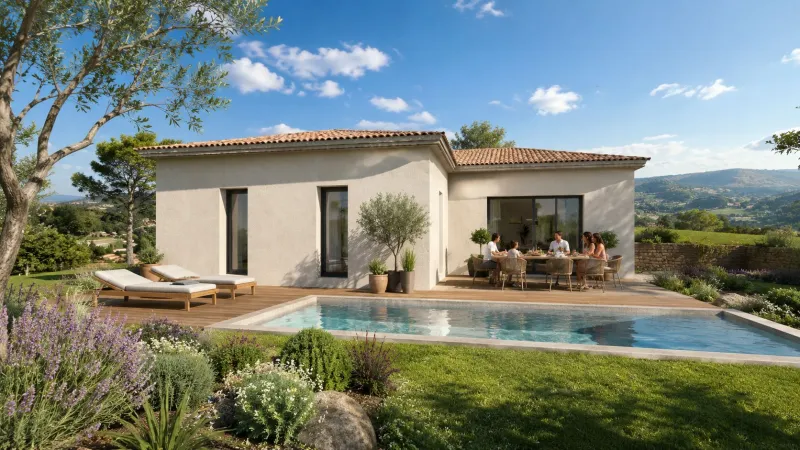 Maison neuve à Le Castellet