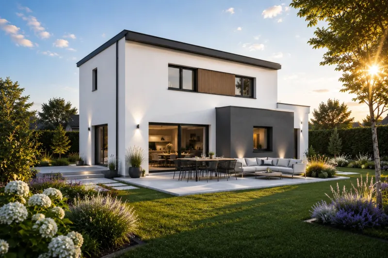Maison neuve à Lanhouarneau