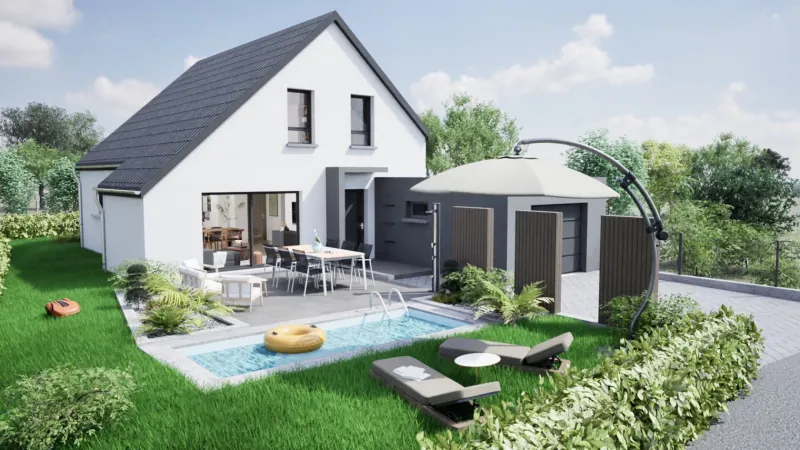 Maison neuve à Phalsbourg