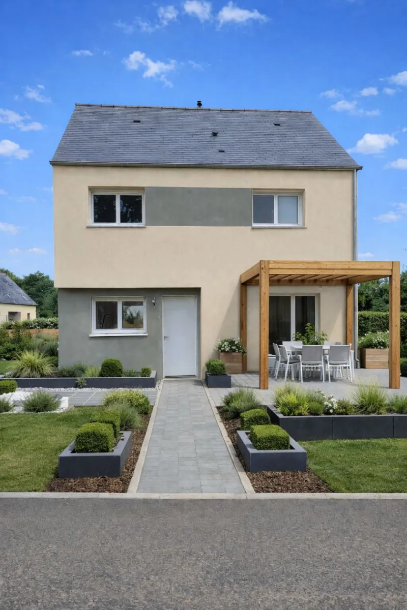Maison neuve à Cherrueix
