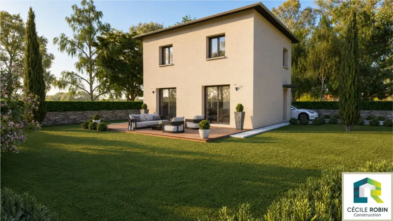 Maison neuve à Saint-Romain-la-Motte