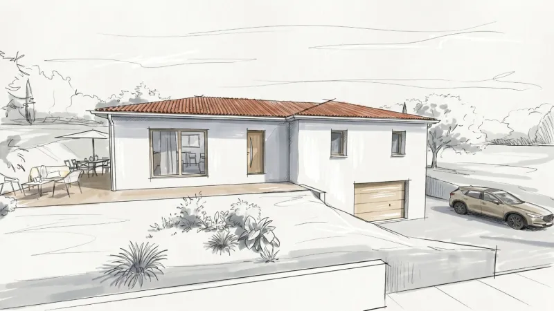 Maison neuve à Saint-Romain-en-Jarez