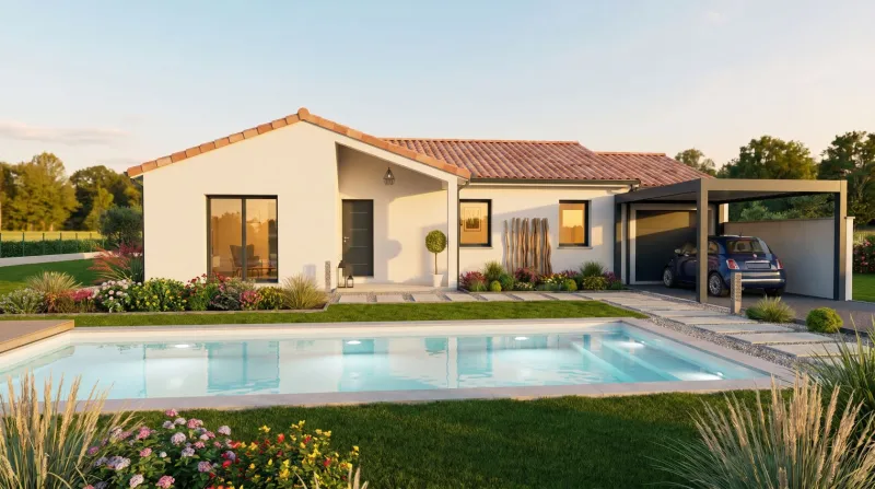 Maison neuve à Bonnac-la-Côte