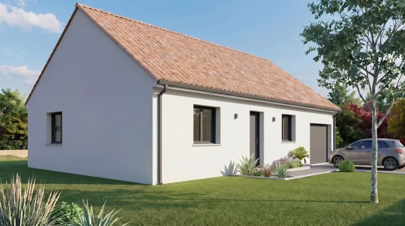 Maison neuve à Saint-Maurice-la-Souterraine