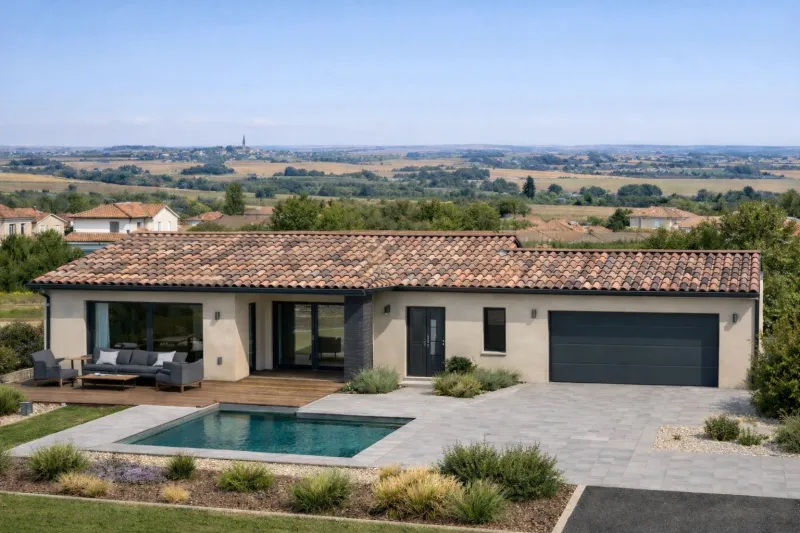 Maison neuve à Vacquiers