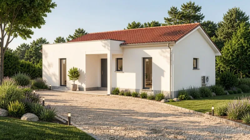 Maison neuve à Baurech