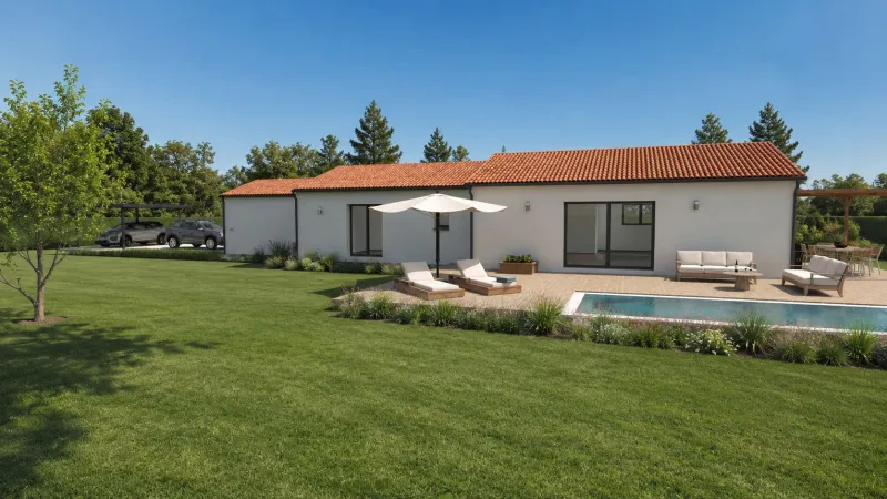 Maison neuve à La Brède