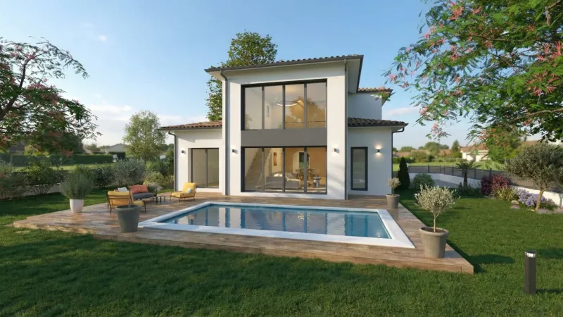Maison neuve à Saint-Aubin-de-Médoc