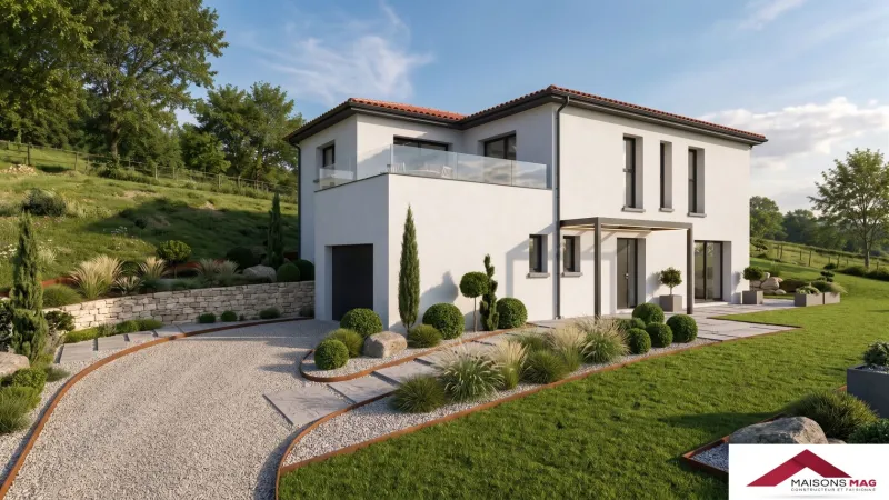 Maison neuve à Chanonat