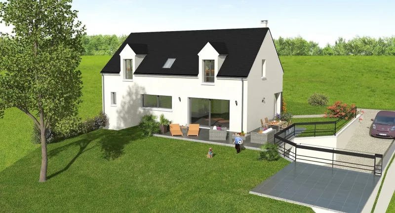 Zoé 4ch142, modèle de maison Maisons Chênes