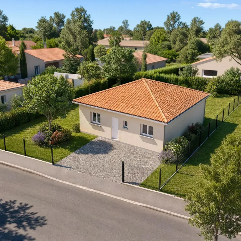 Maison neuve à Montpitol