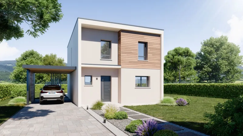 Maison neuve à Muespach-le-Haut