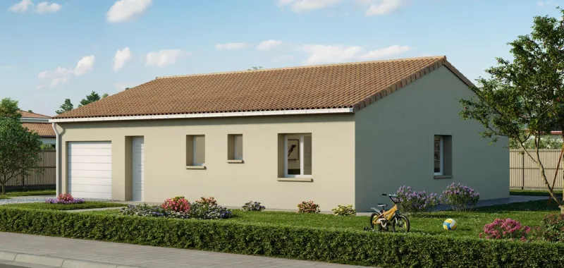 Maison neuve à Ferrières