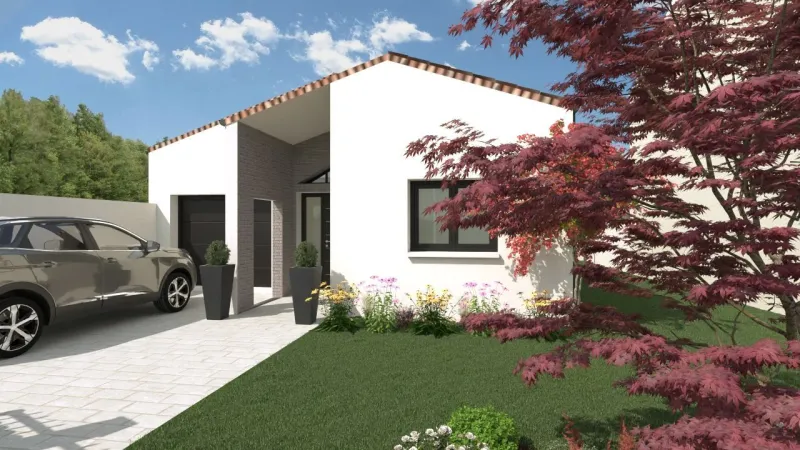 Maison neuve à Le Thou