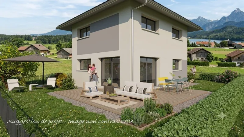 Maison neuve à Brenthonne