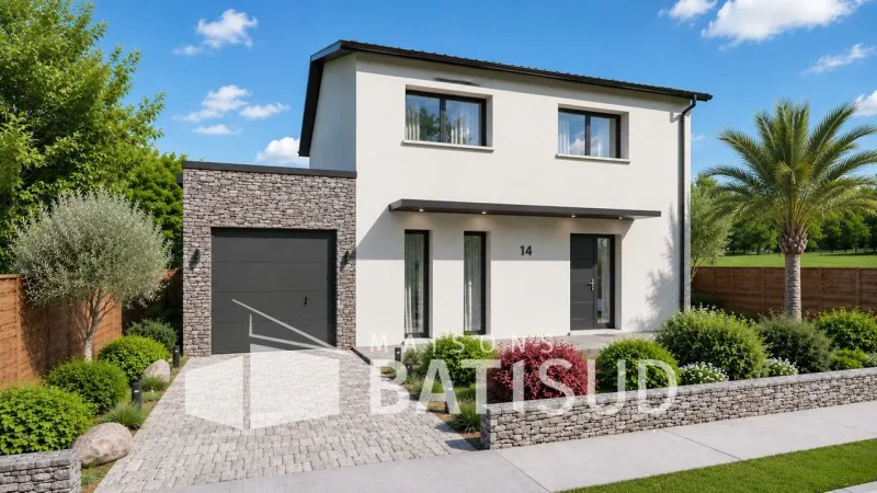 Elisea-3ch103, modèle de maison MAISONS BATI SUD