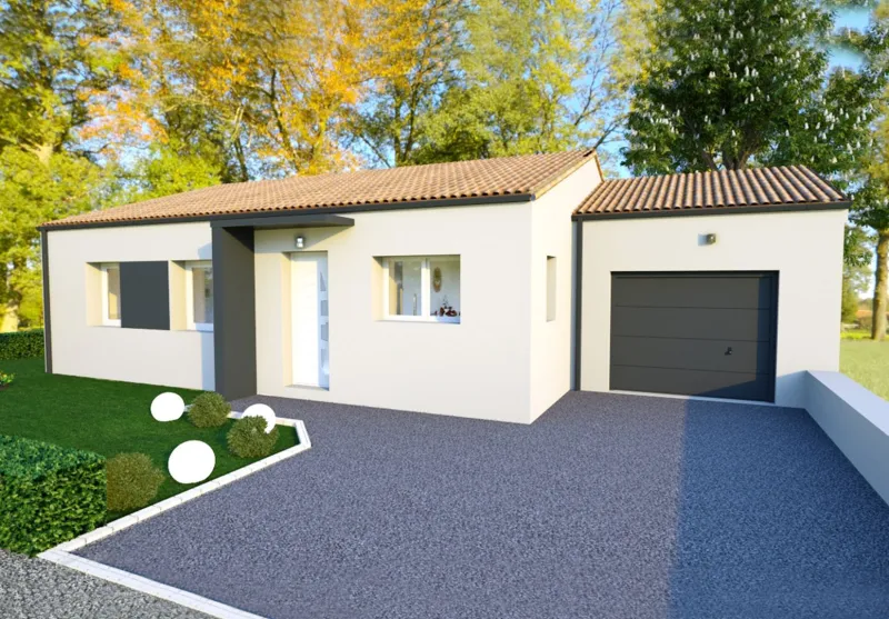 Maison neuve à Vendrennes