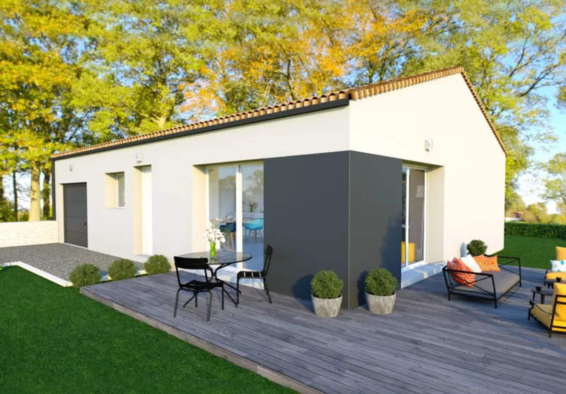 Maison neuve à Saint-Florent-des-Bois