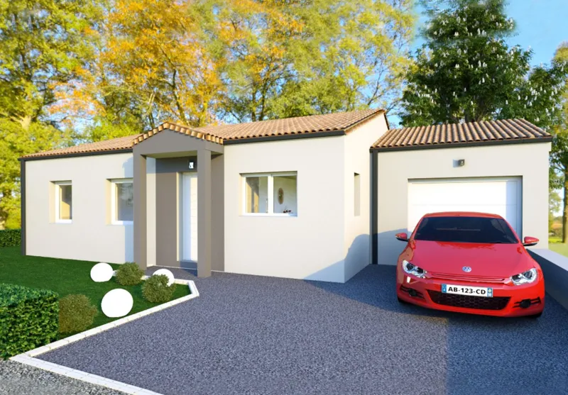 Maison neuve à Saint-Florent-des-Bois