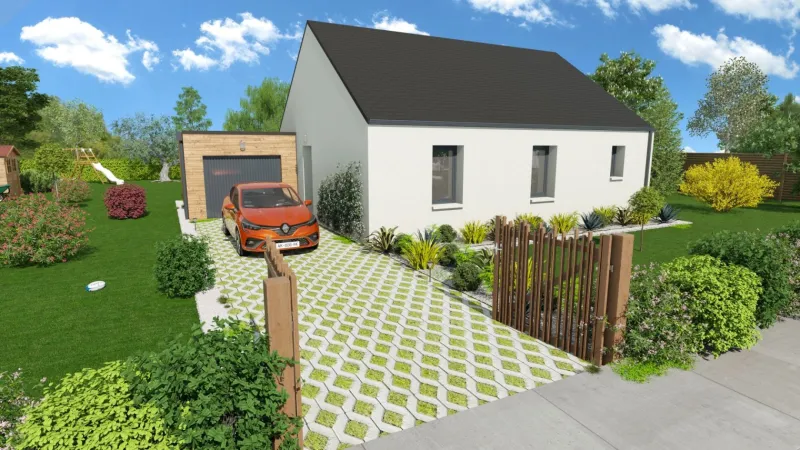 Maison neuve à Romagny