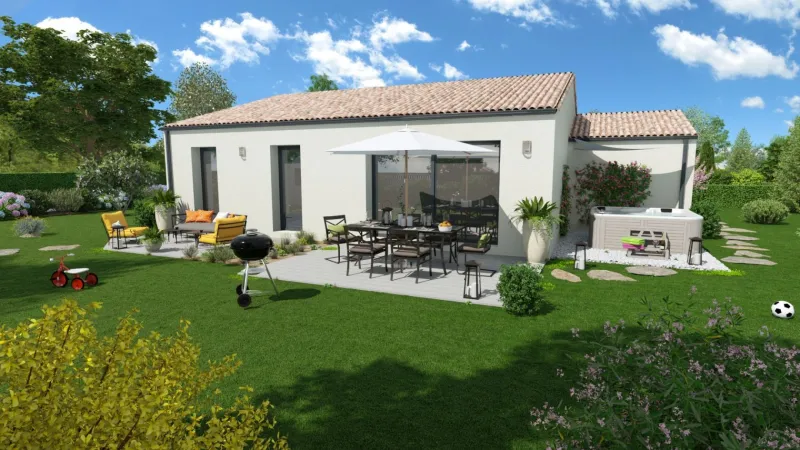 Optima 90 Integra, modèle de maison Maisons BEBIUM - Puy-de-Dôme