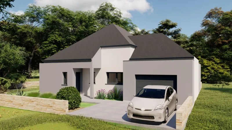 Maison neuve à Saint-Guyomard