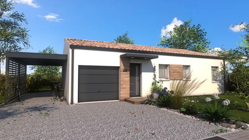 Maison neuve à Marignac