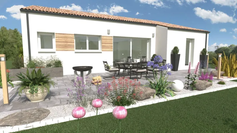 Maison neuve à Landrais