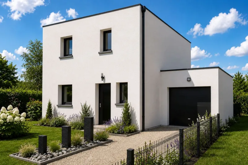 Maison neuve à Gosné