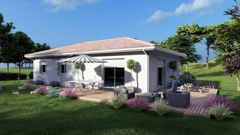 Pantalacci, modèle de maison Maisons d'en France Sud Ouest