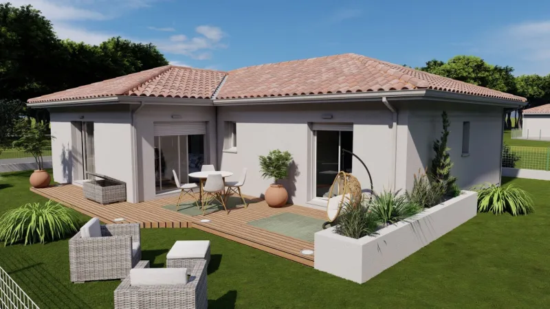 Maison neuve à Villeneuve-de-Marsan