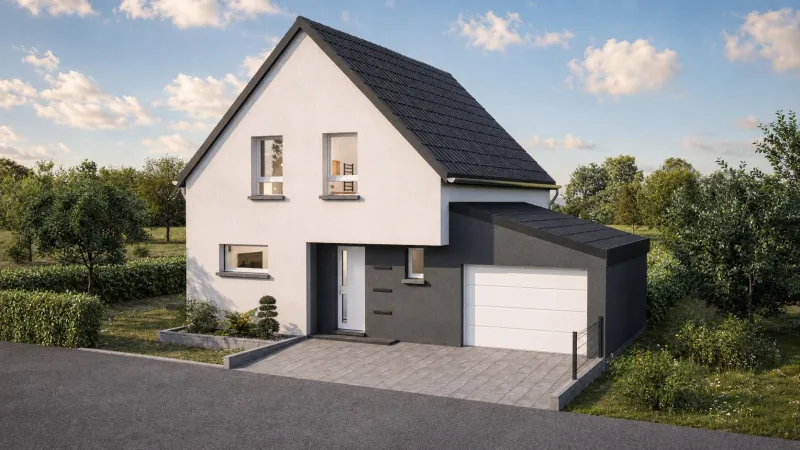 Maison neuve à Eschau