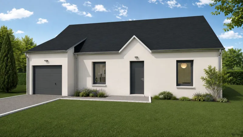 Maison neuve à Courville-sur-Eure