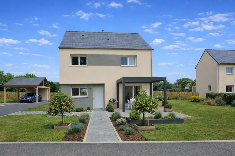 Maison neuve à Pleumeleuc