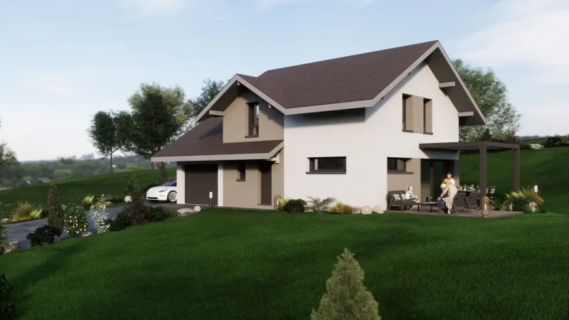 Maison neuve à Villy-le-Pelloux