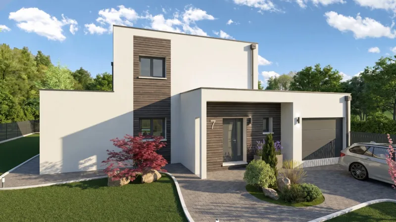 Maison neuve à Ferrières