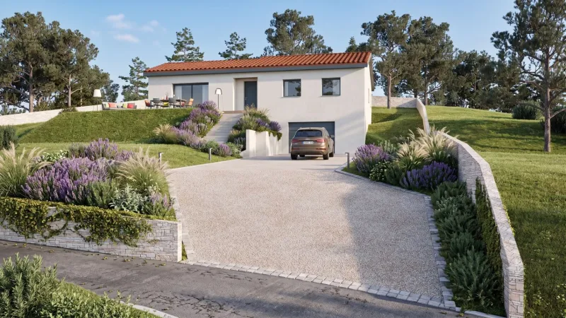 Pub la Fouillouse Allée de L'Aviation, modèle de maison Maisons BATISEUL