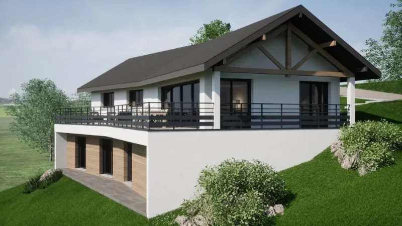 Avp Ottavi 160m2 Sans Garage, modèle de maison Maisons Oxygène