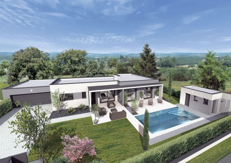 Maison neuve à Villemoirieu